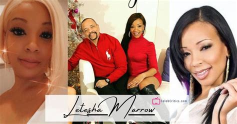 letesha marrow biography.